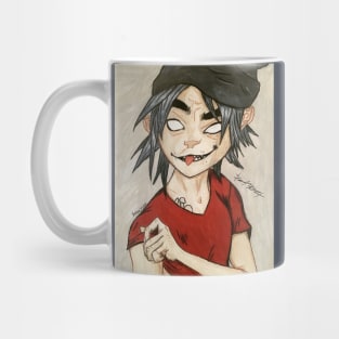 2D - beanie Mug